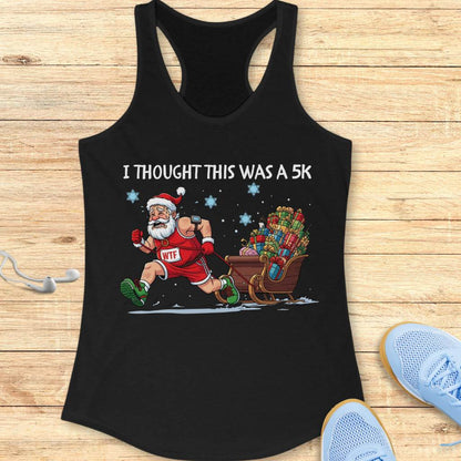 Santa 5K Tank Top