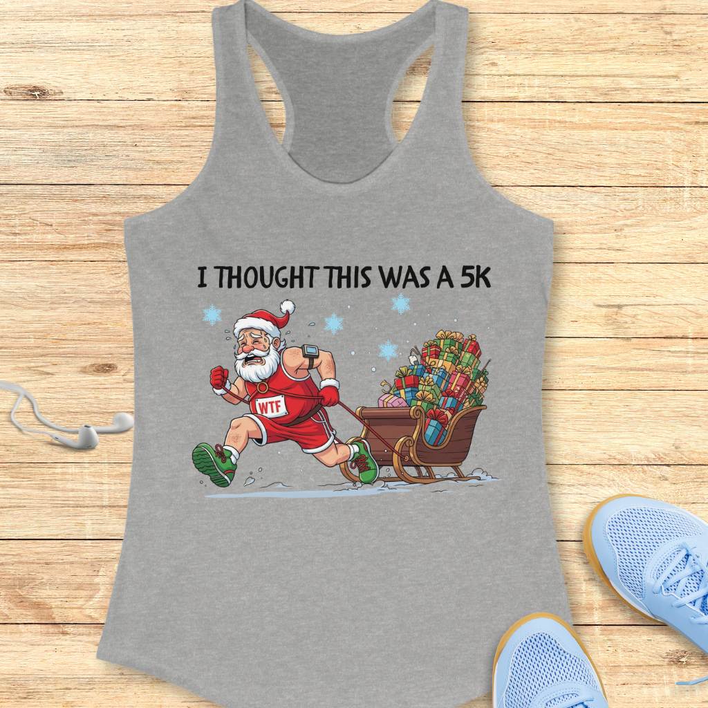Santa 5K Tank Top
