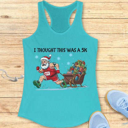Santa 5K Tank Top