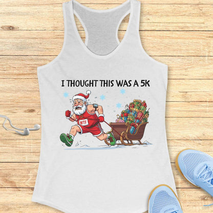 Santa 5K Tank Top